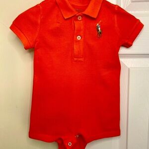 Polo by Ralph Lauren (3-6 M) Boy Coverall